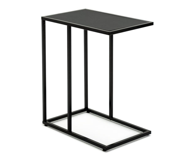 Loft Living C Shape End Table - Black 19410907