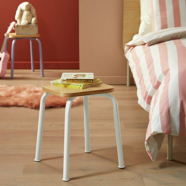 Habitat Kids Monty Stool - Light Grey 17129647